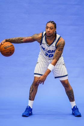 Orlando Magic Media Day 2026, Orlando, Florida, USA Orlando, Florida, USA, September 28, 2026, JD Davison 20 during the Orlando Magic Media Day at the Advent Health Training Center. Copyright: xMartyxJean-Louisx