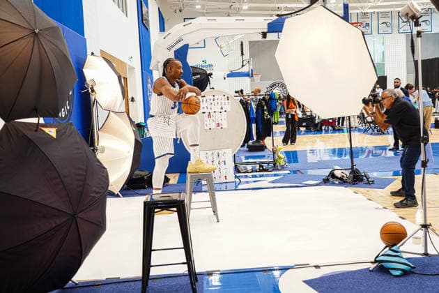 Orlando Magic Media Day 2026, Orlando, Florida, USA Orlando, Florida, USA, September 28, 2026, Wendell Carter Jr 34 during the Orlando Magic Media Day at the Advent Health Training Center. Copyright: xMartyxJean-Louisx