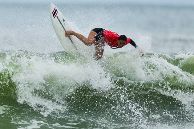 FLYNN Annissa (THA), SEPTEMBER 29, 2026 - Surfing : Women s Shortboard Quarter Final at Pacific Long Beach during the Asian Games Aichi-Nagoya 2026 in Aichi, Japan.  aflo_351903370 KenichiroxOganex