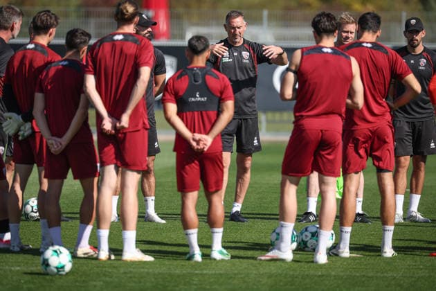 3rd Division Season 2026–27 1: Training Session with Achim Beierlorzer Head Coach Achim Beierlorzer FCI Photo by Jürgen Meyer 3rd Division Season 2026–27 1: Training Session with Achim Beierlorzer