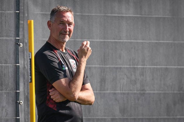 3rd Division Season 2026–27 1: Training Session with Achim Beierlorzer Head Coach Achim Beierlorzer FCI Photo by Jürgen Meyer 3rd Division Season 2026–27 1: Training Session with Achim Beierlorzer