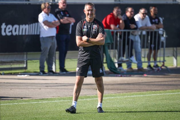 3rd Division Season 2026–27 1: Training Session with Achim Beierlorzer Head Coach Achim Beierlorzer FCI XXXXX Photo by Jürgen Meyer 3rd Division Season 2026–27 1: Training Session with Achim Beierlorzer