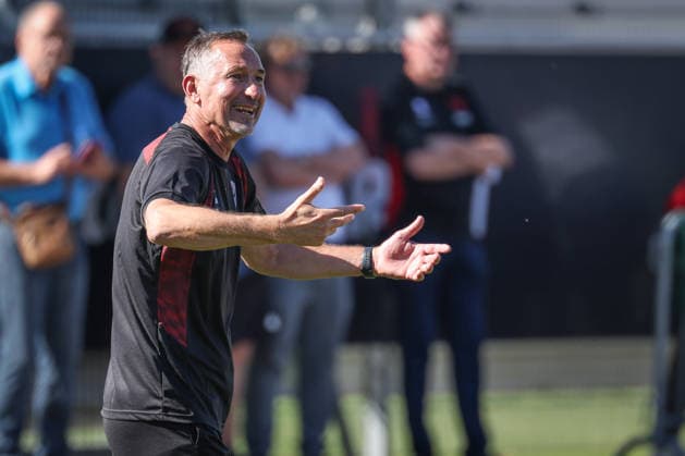 3rd Division Season 2026–27 1: Training Session with Achim Beierlorzer Head Coach Achim Beierlorzer FCI XXXXX Photo by Jürgen Meyer 3rd Division Season 2026–27 1: Training Session with Achim Beierlorzer