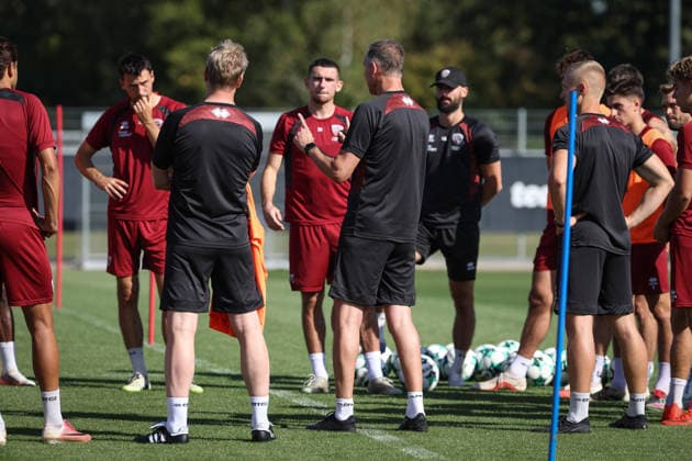 3rd Division Season 2026–27 1: Training Session with Achim Beierlorzer Head Coach Achim Beierlorzer FCI XXXXX Photo by Jürgen Meyer 3rd Division Season 2026–27 1: Training Session with Achim Beierlorzer