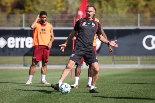 3rd Division Season 2026–27 1: Training Session with Achim Beierlorzer Head Coach Achim Beierlorzer FCI XXXXX Photo by Jürgen Meyer 3rd Division Season 2026–27 1: Training Session with Achim Beierlorzer
