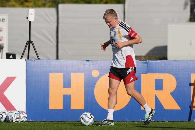 Jonathan Burkardt Germany, Germany Herzo Base September 29, 2026 German National Team Nations League Preparation, Home Ground, HerzoBase, World of Adidas, Herzogenaurach