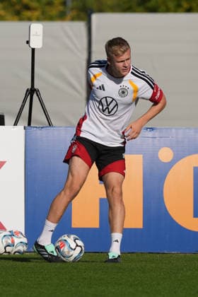 Jonathan Burkardt Germany, Germany Herzo Base September 29, 2026 German National Team Nations League Preparation, Home Ground, HerzoBase, World of Adidas, Herzogenaurach