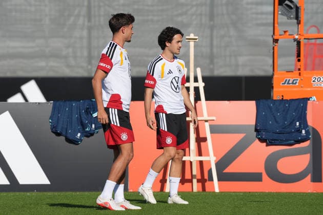 Mika Baur Germany Herzo Base September 29, 2026 German National Team Nations League Preparation, Home Ground, HerzoBase, World of Adidas, Herzogenaurach