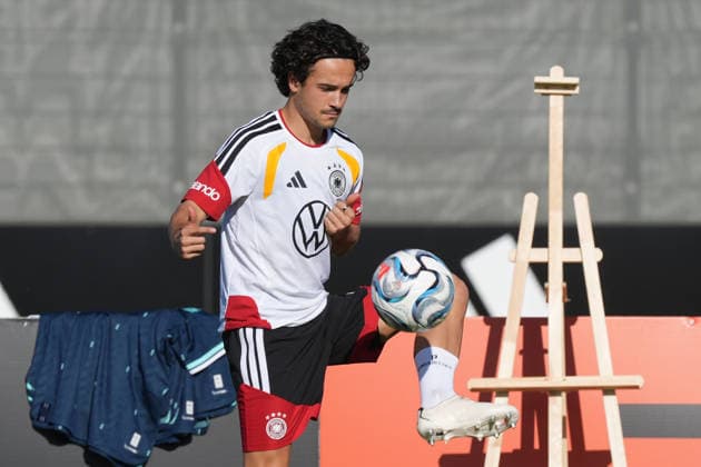 Mika Baur Germany Herzo Base September 29, 2026 German National Team Nations League Preparation, Home Ground, HerzoBase, World of Adidas, Herzogenaurach