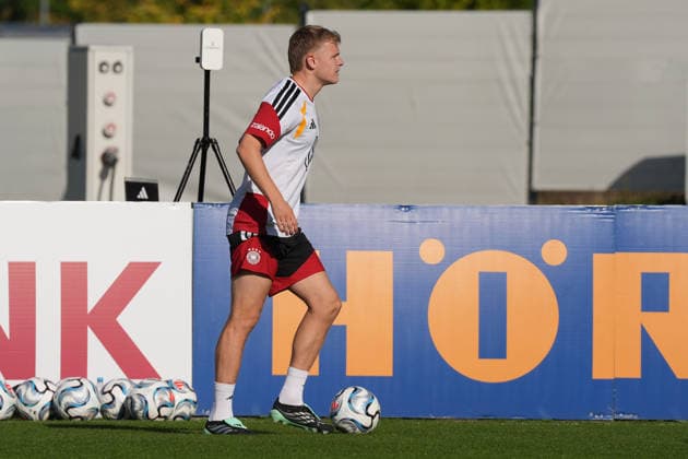 Jonathan Burkardt Germany, Germany Herzo Base September 29, 2026 German National Team Nations League Preparation, Home Ground, HerzoBase, World of Adidas, Herzogenaurach