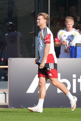 Tom Bischof Germany Herzo Base September 29, 2026 German National Team Nations League Preparation, Home Ground, HerzoBase, World of Adidas, Herzogenaurach
