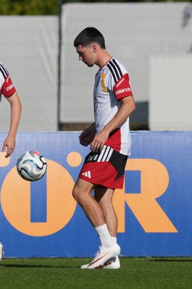 Felix Keidel Germany Herzo Base September 29, 2026 German National Team Nations League Preparation, Home Ground, HerzoBase, World of Adidas, Herzogenaurach