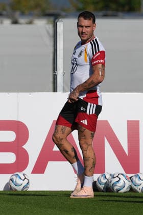 David Raum Germany Herzo Base September 29, 2026 German National Team Nations League Preparation, Home Ground, HerzoBase, World of Adidas, Herzogenaurach