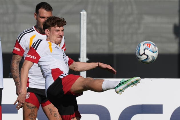 Tom Bischof Germany Herzo Base September 29, 2026 German National Team Nations League Preparation, Home Ground, HerzoBase, World of Adidas, Herzogenaurach
