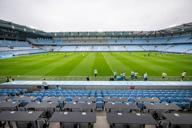 MALMÖ, Sept. 29, 2026 Portugal s national soccer team trains at Eleda Stadion in Malmö on Tuesday evening. Portugal will face Denmark in the Nations League in Copenhagen on Thursday, but is based in Malmö. MALMÖ, SWEDEN x50090x  Copyright: xJohanxNilssonx xTTx PORTUGAL NATIONAL TEAM MALMÖ
