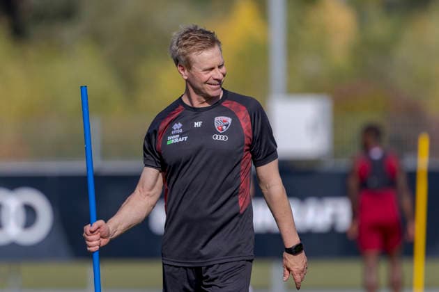 Ingolstadt, Germany, September 29, 2026; 3rd Division 2026–2027; FC Ingolstadt 04 Training; Pictured: Assistant Coach Markus Feldhoff; FCI Training Facility, Audi Sportpark Bayern Copyright: xFotostandx xSchäferx