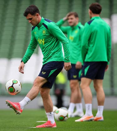 Republic of Ireland Squad Training, Aviva Stadium, Dublin 29 9 2026 Jason Knight Jason Knight 29 9 2026  Copyright: xx RB2_2115