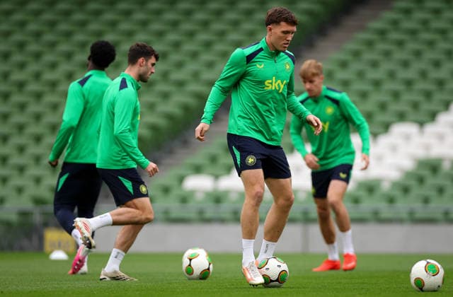Republic of Ireland Squad Training, Aviva Stadium, Dublin 29 9 2026 Dara O Shea Dara O Shea 29 9 2026  Copyright: xx RB2_3066