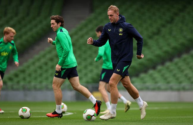 Republic of Ireland Squad Training, Aviva Stadium, Dublin 29 9 2026 Killian Phillips Killian Phillips 29 9 2026  Copyright: xx RB2_3323