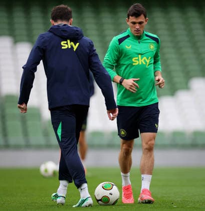Republic of Ireland Squad Training, Aviva Stadium, Dublin 29 9 2026 Jason Knight Jason Knight 29 9 2026  Copyright: xx RB2_3992