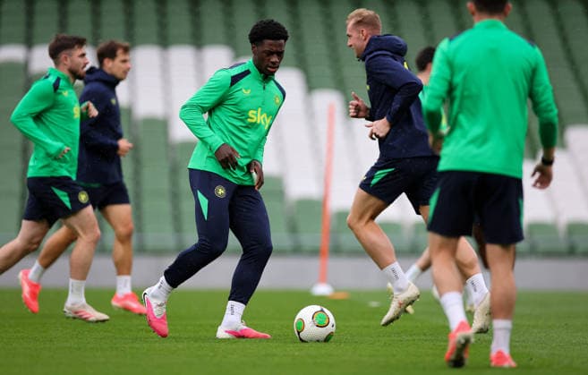 Republic of Ireland Squad Training, Aviva Stadium, Dublin 29 9 2026 James Abankwah James Abankwah 29 9 2026  Copyright: xx RB2_4046