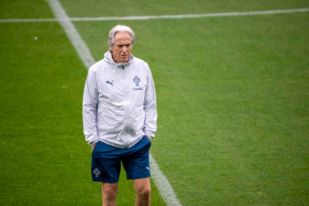 MALMÖ, Sept. 29, 2026 National team captain Jorge Jesus during Portugal’s national soccer team training session at Eleda Stadium in Malmö on Tuesday evening. Portugal will face Denmark in the Nations League in Copenhagen on Thursday, but is based in Malmö. MALMÖ, SWEDEN x50090x  Copyright: xJohanxNilssonx xTTx PORTUGAL NATIONAL TEAM MALMÖ