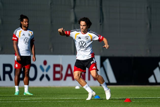 September 29, 2026, GER, Soccer, Men s, UEFA Nations League, Training, DFB German National Team, Mika Baur, Germany, Herzogenaurach, Adidas Basecamp, Halftime, Bayern, Germany Copyright: xNordphoto Memmlerx