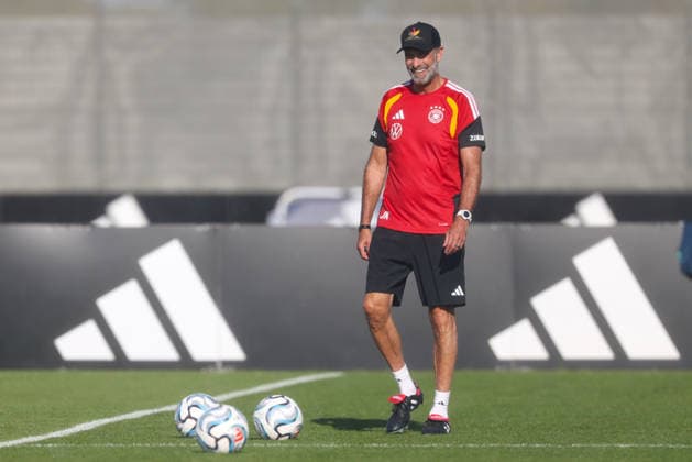 Jürgen Klopp, Germany, national team coach, laughing, GER, German national team, training, soccer, UEFA Nations League, 2026–2027 season, September 29, 2026, GER, German national team, training, soccer, UEFA Nations League, 2026–2027 season, September 29, 2026, Herzogenaurach Copyright: xEibner-Pressefoto JennixMaulx EP_JML