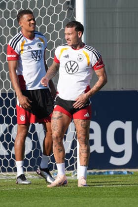 David Raum Germany Herzo Base September 29, 2026 German National Team Nations League Preparation, Home Ground, HerzoBase, World of Adidas, Herzogenaurach