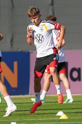 Lennart Karl Germany Herzo Base September 29, 2026 German National Team Nations League Preparation, Home Ground, HerzoBase, World of Adidas, Herzogenaurach