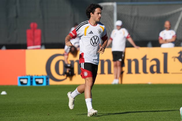 Mika Baur Germany Herzo Base September 29, 2026 German National Team Nations League Preparation, Home Ground, HerzoBase, World of Adidas, Herzogenaurach