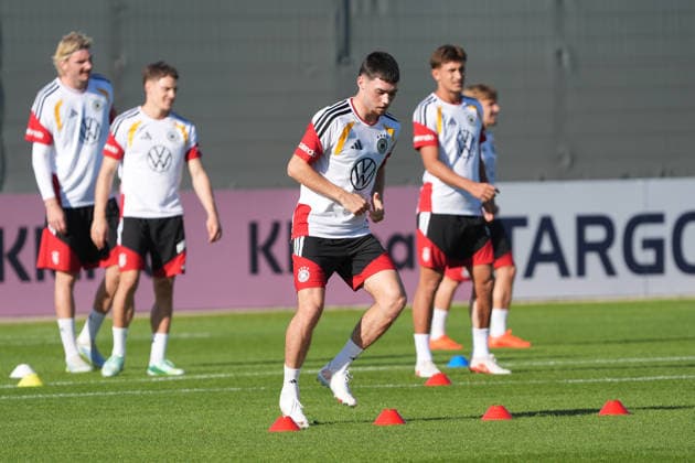 Felix Keidel Germany Herzo Base September 29, 2026 German National Team Nations League Preparation, Home Ground, HerzoBase, World of Adidas, Herzogenaurach