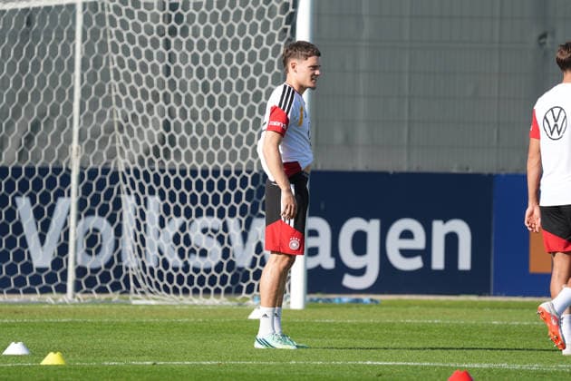 Florian Wirtz Germany Herzo Base September 29, 2026 German National Team Nations League Preparation, Home Ground, HerzoBase, World of Adidas, Herzogenaurach