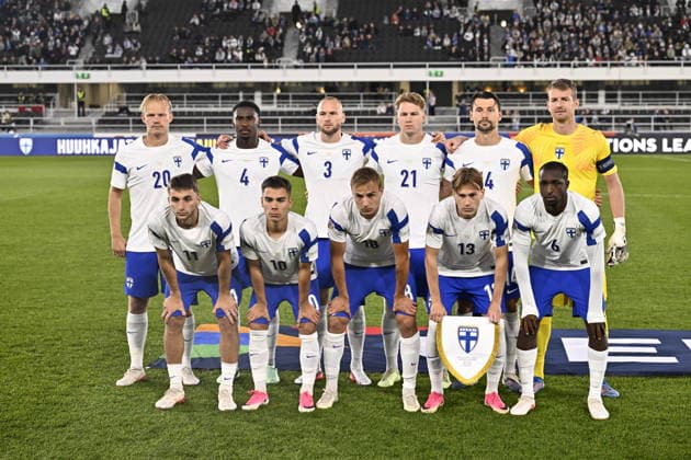 LKS 20260929 Starting line-up of Team Finland ahead the UEFA Nations League League C Group C1 football match between Finland and Belarus in Helsinki, Finland, on September 29, 2026. - RONI REKOMAA Helsinki Finland 7QHCw9hoMwc  Copyright: xRonixRekomaax 7QHCw9hoMwc