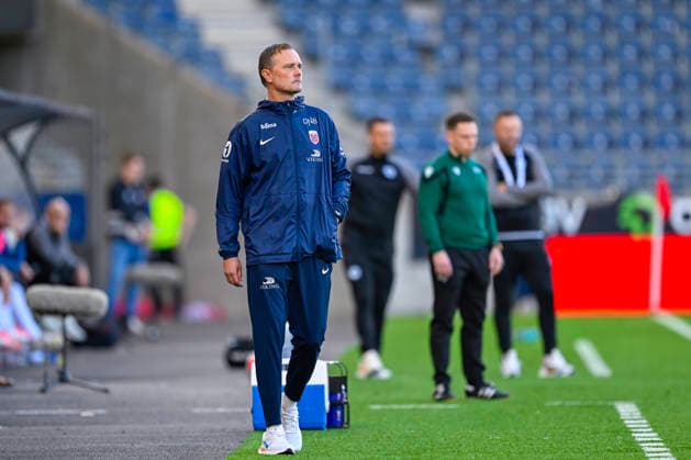 European Championship Qualifiers U21: Norway vs. Bosnia and Herzegovina, Stavanger, September 29, 2026. Norway U21 national team manager, Jan Peder Jalland before the European Championship qualifying soccer match between Norway and Bosnia and Herzegovina at Lyse Arena in Stavanger. Photo by Carina Johansen, NTB, Stavanger, Norway. EDITORIAL USE ONLY. RESTRICTED USE FOR BETTING COMPANIES.  Copyright: xCarinaxJohansenx xNTBx