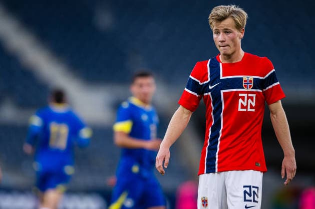 September 29, 2026: Bo Asulv Hegland of Norway during the UEFA European Under-21 Qualifier soccer match between Norway and Bosnia and Herzegovina on September 29, 2026 in Stavanger. Photo by Marius Simensen. BILDBYRAN COP 238 bbeng bosnia bosnia and herzegovina eu qualifiers soccer u21 uefa euro under 21 qualifiers  Copyright: MARIUSxSIMENSEN BB260929BB313