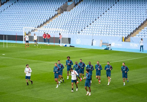 MALMÖ, Sept. 29, 2026 Portugal s national soccer team trains at Eleda Stadion in Malmö on Tuesday evening. Portugal will face Denmark in the Nations League in Copenhagen on Thursday, but is based in Malmö. MALMÖ, SWEDEN x50090x  Copyright: xJohanxNilssonx xTTx PORTUGAL NATIONAL TEAM MALMÖ