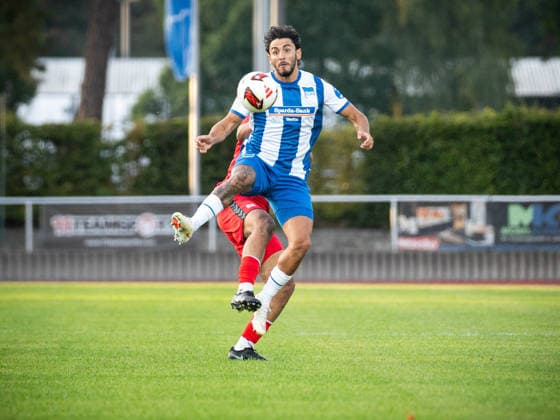 Friendly Match: Hertha BSC vs. Hertha 03 Zehlendorf Berlin, September 29, 2026 Friendly Match: Kevin SESSA of Hertha BSC No. 8 during the match between Hertha BSC and Hertha 03 Zehlendorf at Ernst Reuter Sportfeld on September 29, 2026, in Berlin, Germany Copyright: xBEAUTIFULxSPORTS Kuehnx