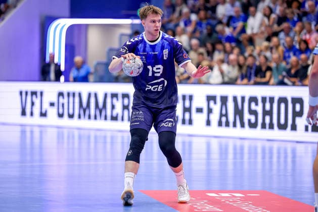 September 29, 2026, Handball, EL, VfL Gummersbach vs. PGE Wybrzeza Gdansk, Matchday 1 of the EHF European League, 2026–27 Men’s Season, Schwalbe Arena, Oskar Czertowicz, PGE 19, North Rhine-Westphalia, Germany