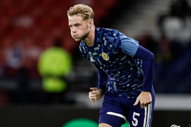 Scotland v Switzerland UEFA Nations League Stephen Welsh of Scotland warms up during the UEFA Nations League Group B1 match at Barclays Hampden, Glasgow 29 09 2026 UK Newspapers OUT Copyright: xJamiexJohnstonx FIL-24011-0051