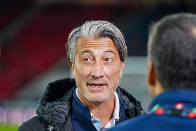 Soccer: UEFA Nations League 2026–2027, Matchday 2: Scotland vs. Switzerland at Hampden Park, Glasgow; Murat Yakin (Switzerland), Coach: Facial Expressions, Emotions Copyright: xJOERANxSTEINSIEKx