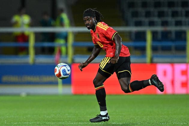 260924 Belgium U21, U 21 vs Wales U21 Richie Sagrado (20) of Belgium pictured during a soccer game between the Under 21 national teams of Belgium and Wales on matchday 11 in group I in the qualifying of the UEFA Under 21 Championship , on Tuesday 29 September 2026 in Westerlo , Belgium .(Photo by David Catry Isosport) Westerlo Belgium  Copyright: xDavidxCatryx 20260929DC2_5632