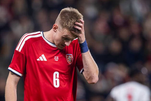 CZECHIA - ENGLAND Stepan Chaloupek of Czechia and SK Slavia Praha during UEFA Nations League - League A - Group A3 - Matchday 2 - football match between Czechia and England. Fortuna Arena, Eden, Stadion, Prague, Czechia September 29, 2026. Photo by Branislav Racko Copyright: xx 080A5861