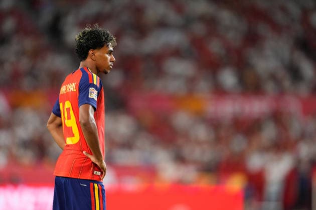 September 29, 2026, Sevilla, Sevilla, Spain: Lamine Yamal of Spain looks on during the UEFA Nations League 2026 27 group phase match between Spain and Croatia at Ramon Sanchez-Pizjuan stadium on September 29, 2026, in Sevilla, Spain. Spain V Croatia - UEFA Nations League 2026 27 Group A3 MD2  - ZUMAa181 20260929_zaa_a181_069 Copyright: xJoaquinxCorcherox