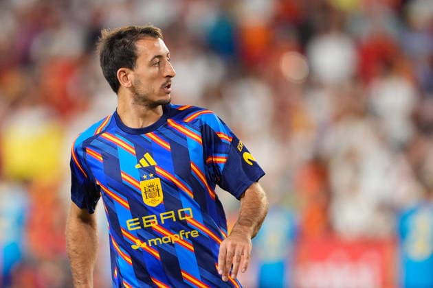 September 29, 2026, Sevilla, Sevilla, Spain: Mikel Oyarzabal of Spain looks on during the UEFA Nations League 2026 27 group phase match between Spain and Croatia at Ramon Sanchez-Pizjuan stadium on September 29, 2026, in Sevilla, Spain. Sevilla Spain - ZUMAa181 20260929_zaa_a181_066 Copyright: xJoaquinxCorcherox