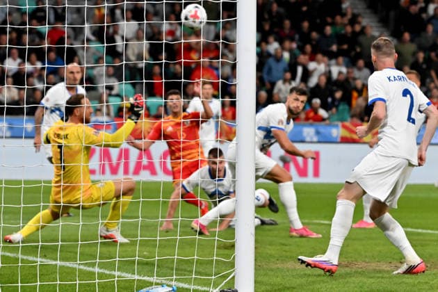 LJUBLJANA, SLOVENIA - SEPTEMBER 29: During the UEFA Nations League, League B Group B1, match between Slovenia and North Macedonia at Stadion Stozice, Ljubljana on September 29, 2026 in Ljubljana, Slovenia. (Photo by Igor Kupljenik Sports Press Photo). Copyright: xIgorxKupljenikx xSPPx Sportspressphoto_SPR242765