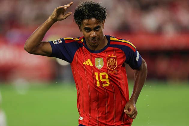 NED: Spain v Croatia. UEFA Nations League. Matchday 2. Lamine Yamal of Spain during Spain v Croatia UEFA Nations League match at La Cartuja Stadium on September 29, 2026 in Sevilla, Spain. kpng Copyright: xAntonioxPozox xPRESSINPHOTOx AP_2627_ESP_CRO_020