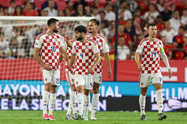 NED: Spain v Croatia. UEFA Nations League. Matchday 2. Dion Beljo of Croacia during Spain v Croatia UEFA Nations League match at La Cartuja Stadium on September 29, 2026 in Sevilla, Spain. kpng Copyright: xAntonioxPozox xPRESSINPHOTOx AP_2627_ESP_CRO_024