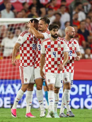 NED: Spain v Croatia. UEFA Nations League. Matchday 2. Dion Beljo of Croacia during Spain v Croatia UEFA Nations League match at La Cartuja Stadium on September 29, 2026 in Sevilla, Spain. kpng Copyright: xAntonioxPozox xPRESSINPHOTOx AP_2627_ESP_CRO_025