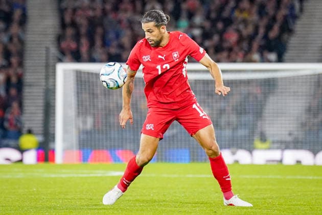 Soccer: UEFA Nations League 2026–2027, Matchday 2: Scotland vs. Switzerland at Hampden Park, Glasgow; Ricardo Rodríguez (Switzerland), 13 Copyright: xJOERANxSTEINSIEKx